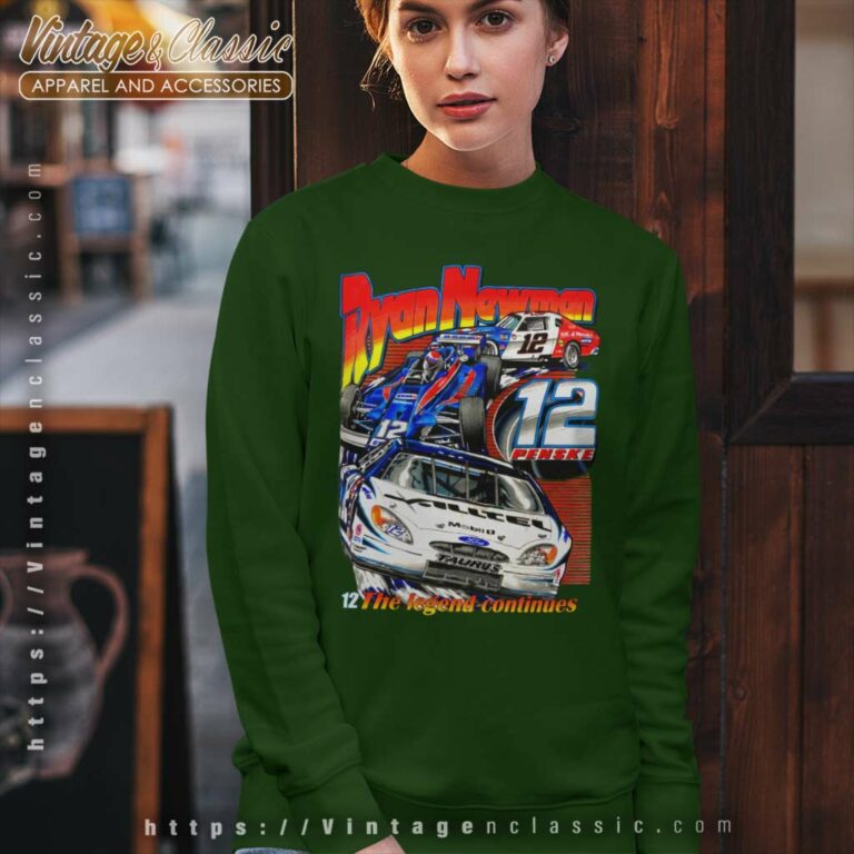 Vintage Nascar Ryan Newman Penske Sweatshirt 1 Vintage Nascar Ryan Newman Penske Sweatshirt 1