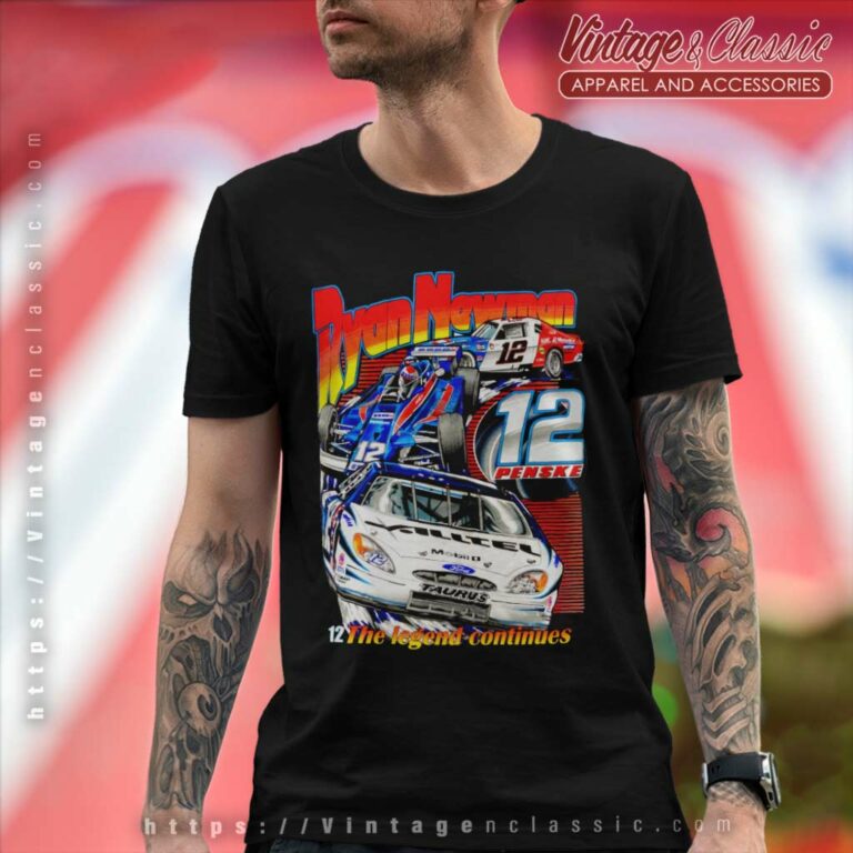 Vintage Nascar Ryan Newman Penske T Shirt 1 Vintage Nascar Ryan Newman Penske T Shirt 1