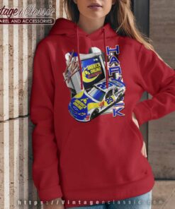 Vintage Nascar Shirt America Online Aol Kevin Harvick Hoodie