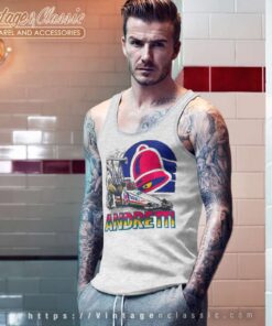 Vintage Nascar Taco Bell John Andretti Tank Top Racerback
