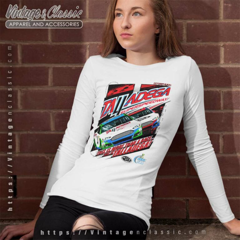 Vintage Nascar Talladega Superspeedway Long Sleeve Tee 1 Vintage Nascar Talladega Superspeedway Long Sleeve Tee 1