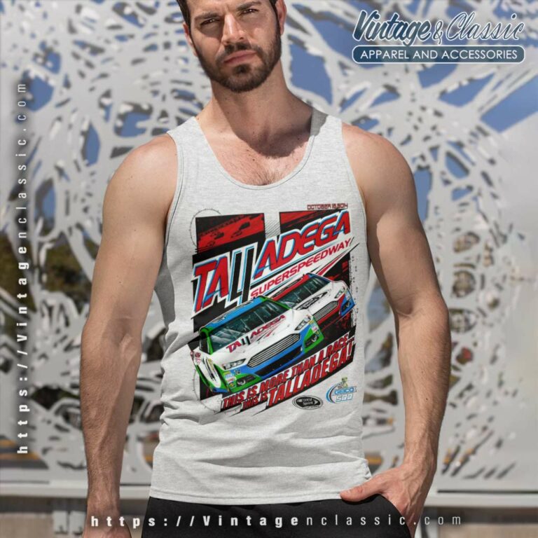 Vintage Nascar Talladega Superspeedway Tank Top Racerback 1 Vintage Nascar Talladega Superspeedway Tank Top Racerback 1