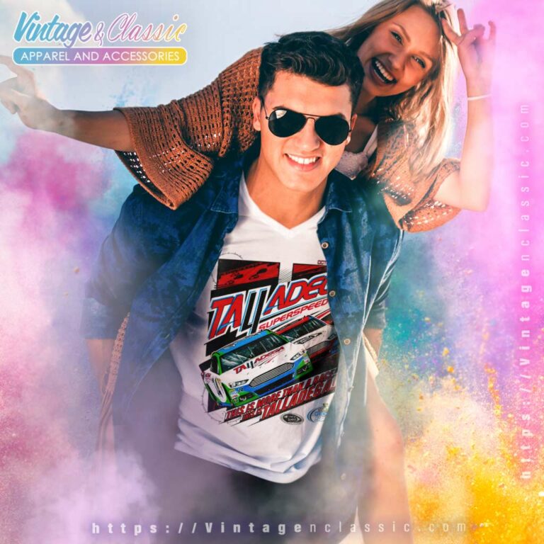 Vintage Nascar Talladega Superspeedway V Neck TShirt 1 Vintage Nascar Talladega Superspeedway V Neck TShirt 1