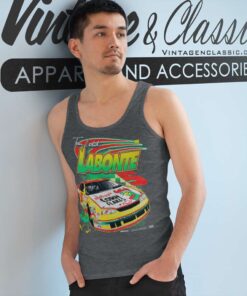 Vintage Nascar Terry Labonte Nascar Corn Flakes Tank Top Racerback