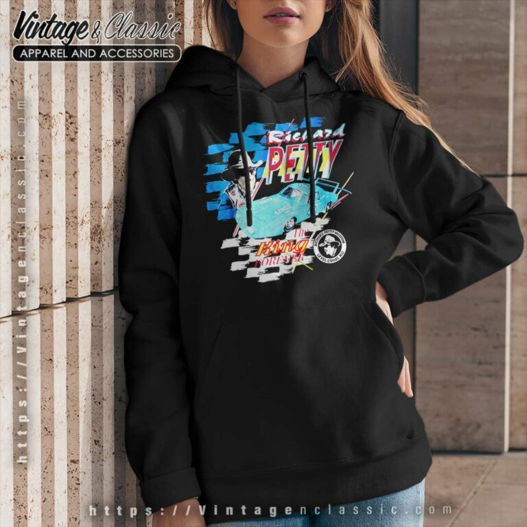 Vintage Nascar The King Forever Richard Petty Hoodie Vintage Nascar The King Forever Richard Petty Hoodie