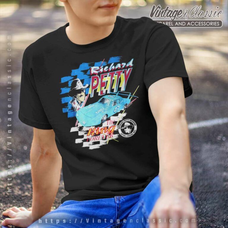 Vintage Nascar The King Forever Richard Petty T Shirt Vintage Nascar The King Forever Richard Petty T Shirt