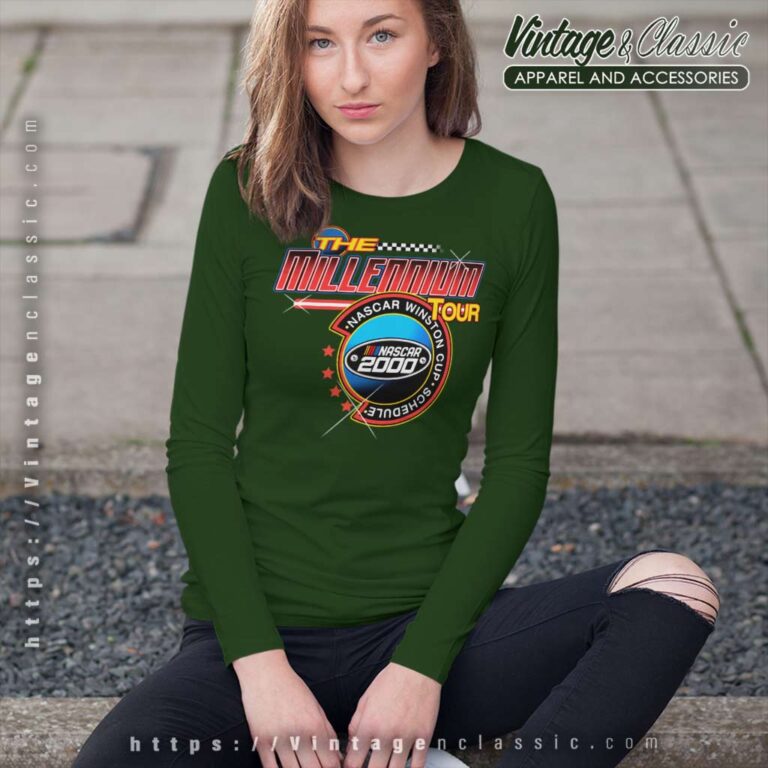 Vintage Nascar The Millennial Tour Long Sleeve Tee Vintage Nascar The Millennial Tour Long Sleeve Tee