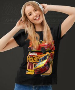 Vintage Nascar Truck Series Andy Houston Women TShirt 1
