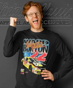 Vintage Nascar Ward Burton 22 Long Sleeve Tee