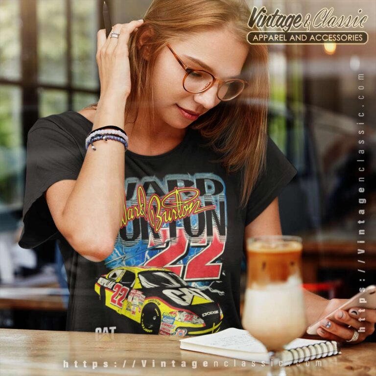 Vintage Nascar Ward Burton 22 Women TShirt Vintage Nascar Ward Burton 22 Women TShirt