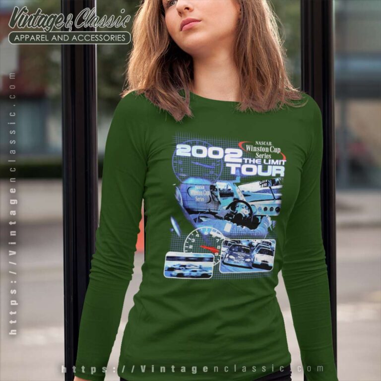 Vintage Nascar Winston Cup The Limit Tour Long Sleeve Tee Vintage Nascar Winston Cup The Limit Tour Long Sleeve Tee