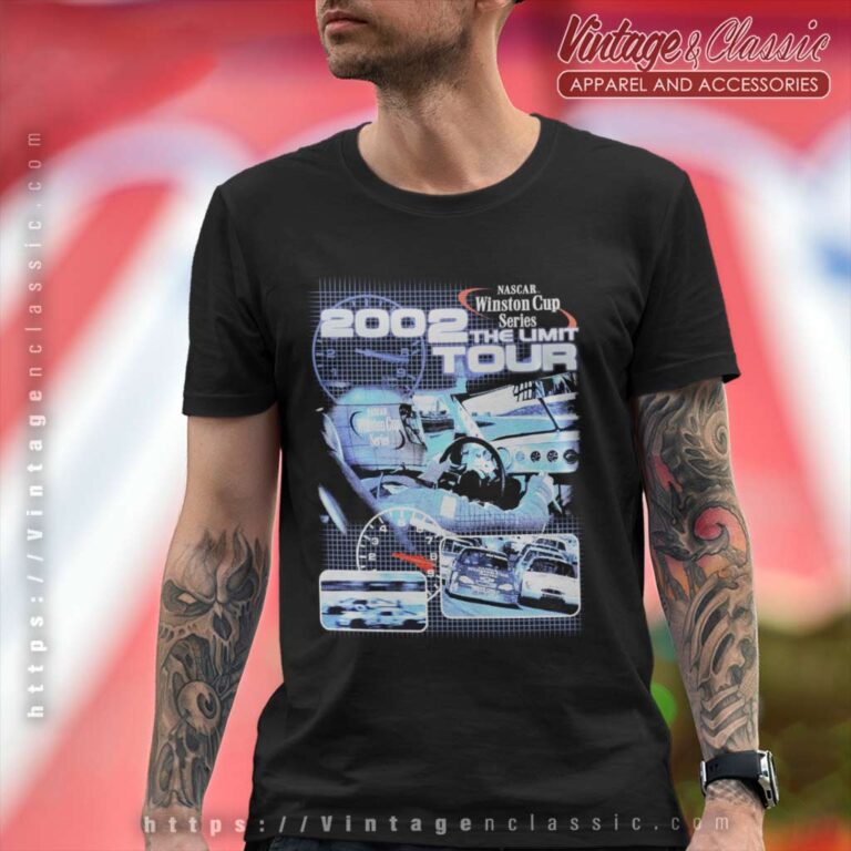 Vintage Nascar Winston Cup The Limit Tour T Shirt Vintage Nascar Winston Cup The Limit Tour T Shirt