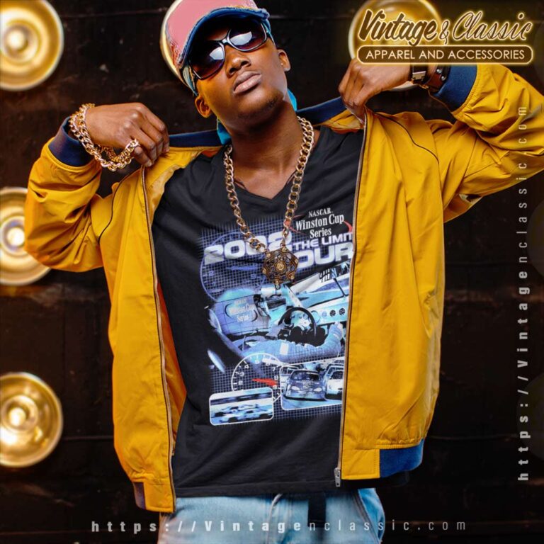 Vintage Nascar Winston Cup The Limit Tour V Neck TShirt Vintage Nascar Winston Cup The Limit Tour V Neck TShirt