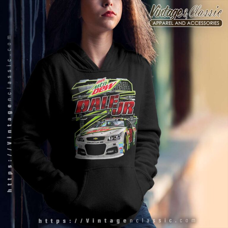 Vintage Nascar X Mountain Dew Dale Jr Hoodie Vintage Nascar X Mountain Dew Dale Jr Hoodie