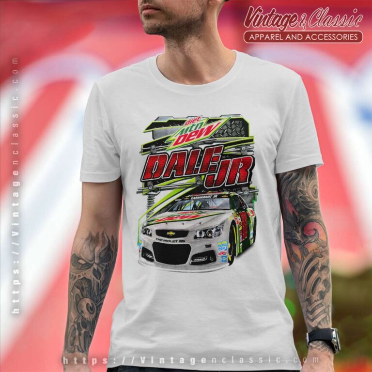 Vintage Nascar X Mountain Dew Dale Jr T Shirt Vintage Nascar X Mountain Dew Dale Jr T Shirt