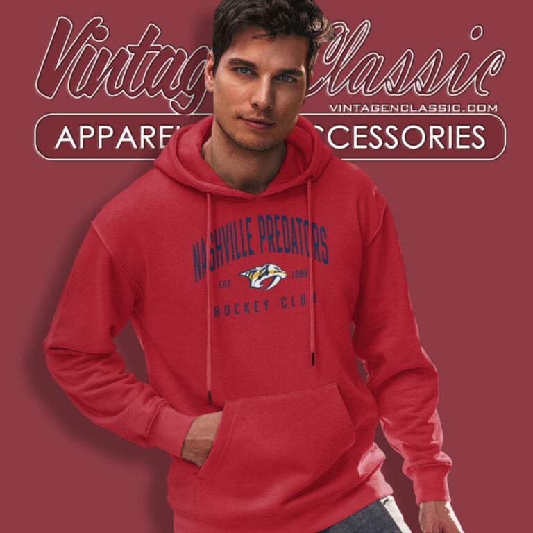 Vintage Nashville Predators Nhl Hockey Hoodie Vintage Nashville Predators Nhl Hockey Hoodie