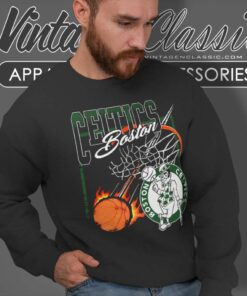 Vintage Nba Boston Celtics Basketball Shirt 3 Vintage Nba Boston Celtics Basketball Sweatshirt