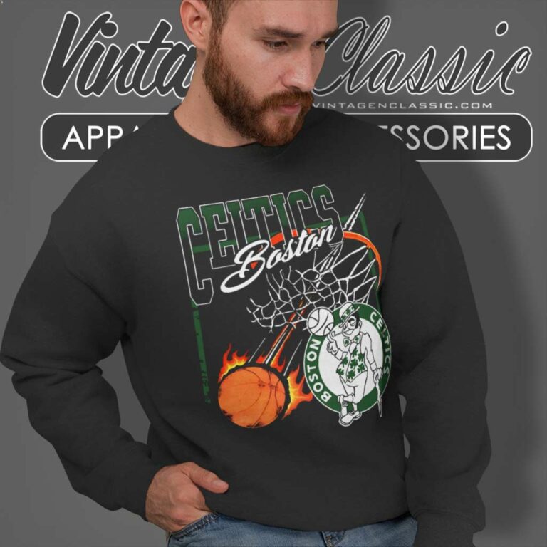 Vintage Nba Boston Celtics Basketball Sweatshirt Vintage Nba Boston Celtics Basketball Sweatshirt