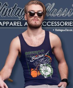 Vintage Nba Boston Celtics Basketball Shirt 4 Vintage Nba Boston Celtics Basketball Tank Top Racerback