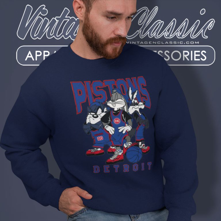 Vintage Nba Detroit Pistons Looney Tunes Sweatshirt Vintage Nba Detroit Pistons Looney Tunes Sweatshirt