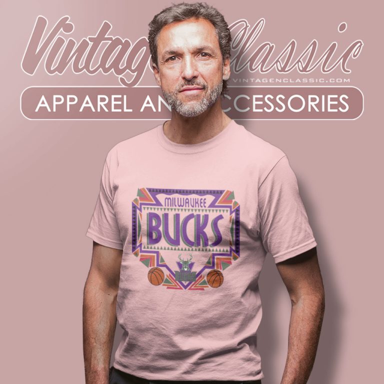 Vintage Nba Milwaukee Bucks Graphic T Shirt Vintage Nba Milwaukee Bucks Graphic T Shirt