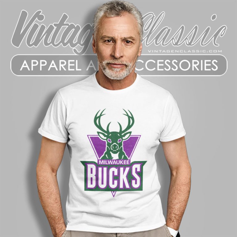 Vintage Nba Milwaukee Bucks Logo Basketball T Shirt Vintage Nba Milwaukee Bucks Logo Basketball T Shirt