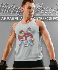 Vintage Ncaa Alabama Crimson Tide Looney Tunes Tank Top Racerback