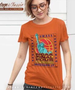 Vintage Ncaa Final Four Syracuse Shirt 6 Vintage Ncaa Final Four Syracuse Women TShirt