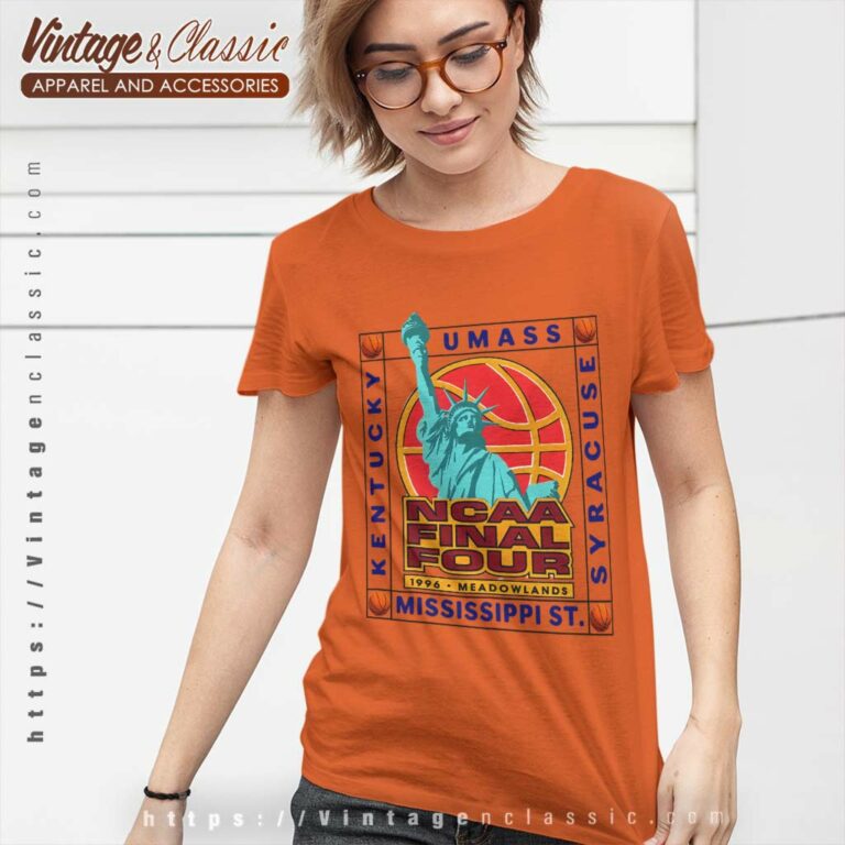 Vintage Ncaa Final Four Syracuse Women TShirt Vintage Ncaa Final Four Syracuse Women TShirt