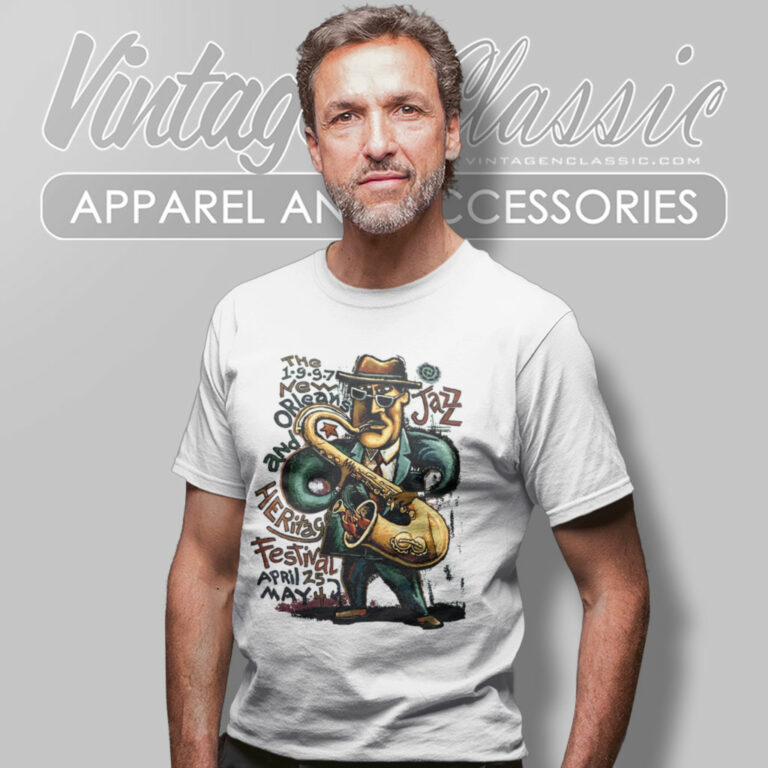 Vintage New Orleans Jazz And Heritage Festival T Shirt Vintage New Orleans Jazz And Heritage Festival T Shirt