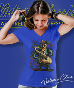 Vintage New Orleans Jazz And Heritage Festival V Neck TShirt