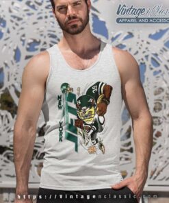 Vintage Nfl New York Jets Looney Tunes Taz Tank Top Racerback