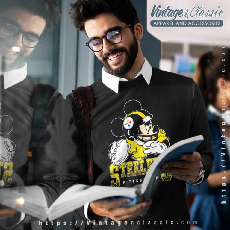 Vintage Nfl Pittsburgh Steelers Disney Mickey Sweatshirt Vintage Nfl Pittsburgh Steelers Disney Mickey Sweatshirt