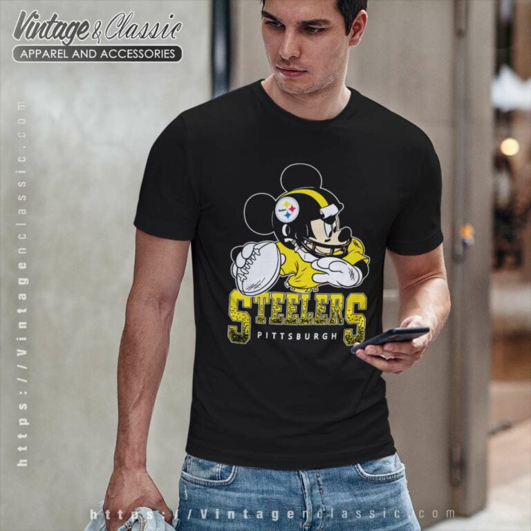 Vintage Nfl Pittsburgh Steelers Disney Mickey T Shirt Vintage Nfl Pittsburgh Steelers Disney Mickey T Shirt