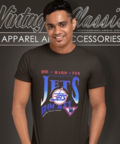 Vintage Nhl Winnipeg Jets Die Hard Fan T Shirt