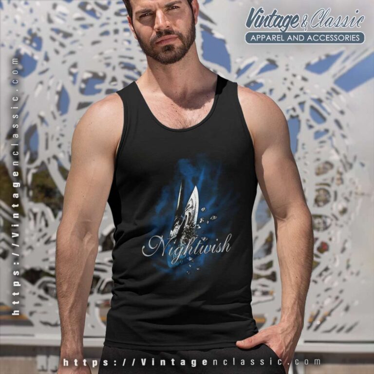 Vintage Nightwish The Poet And The Pendulum Tank Top Racerback Vintage Nightwish The Poet And The Pendulum Tank Top Racerback