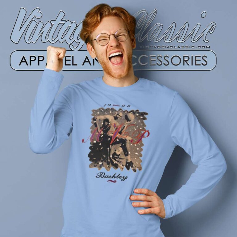 Vintage Nike Charles Barkley 1993 Mvp Long Sleeve Tee Vintage Nike Charles Barkley 1993 Mvp Long Sleeve Tee