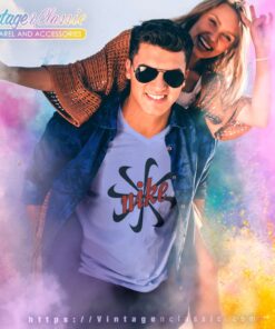 Vintage Nike Pinwheel V Neck TShirt