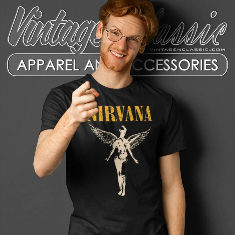 Vintage Nirvana In Utero Angel T Shirt Vintage Nirvana In Utero Angel T Shirt
