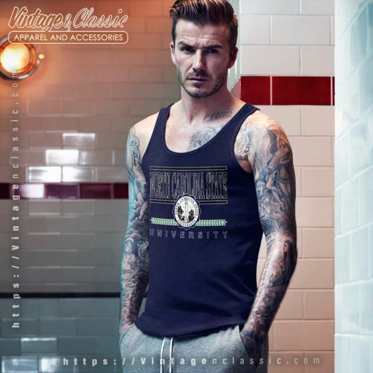 Vintage North Carolina State University Tank Top Racerback Vintage North Carolina State University Tank Top Racerback