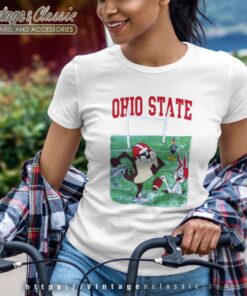 Vintage Ohio State Looney Tunes Women TShirt