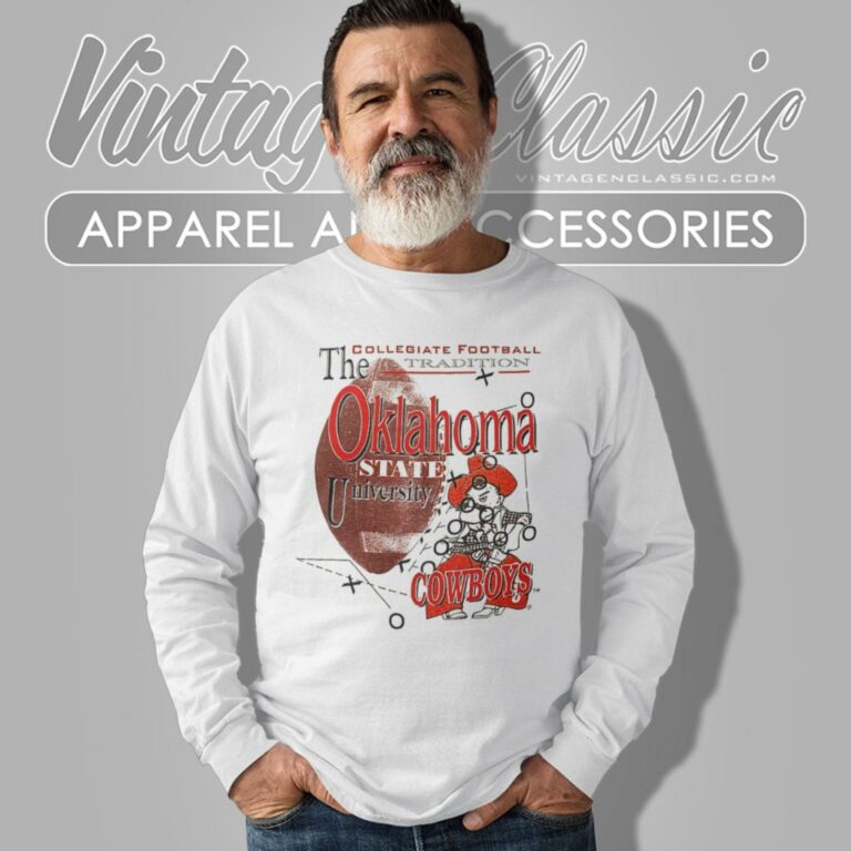 Vintage Oklahoma State University Osu Cowboys Long Sleeve Tee Vintage Oklahoma State University Osu Cowboys Long Sleeve Tee