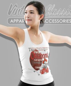 Vintage Oklahoma State University Osu Cowboys Tank Top Racerback