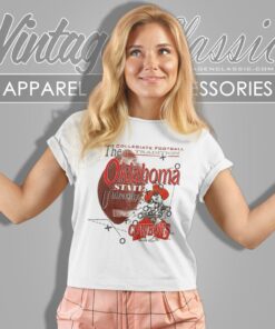 Vintage Oklahoma State University Osu Cowboys Women T Shirt