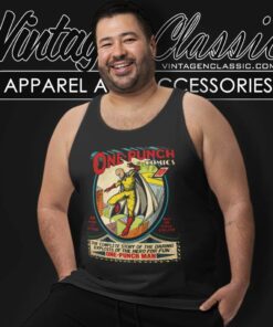 Vintage One Punch Man Comic Tank Top Racerback