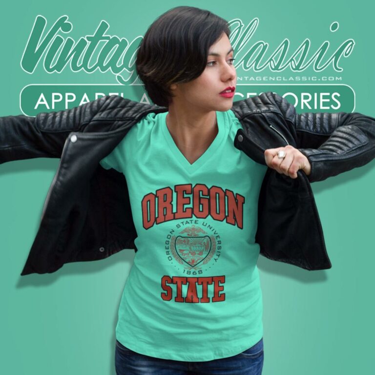 Vintage Oregon State University V Neck TShirt Vintage Oregon State University V Neck TShirt
