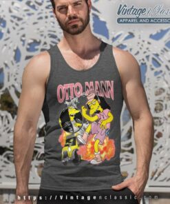 Vintage Otto Mann The Simpsons Tank Top Racerback