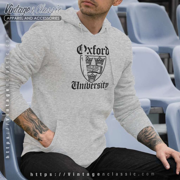 Vintage Oxford University Hoodie Vintage Oxford University Hoodie