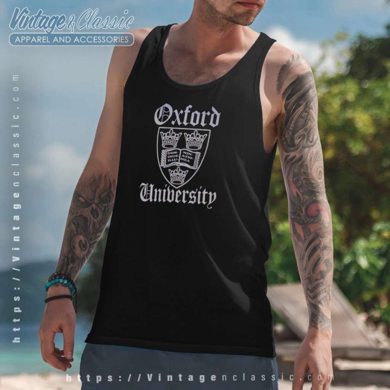 Vintage Oxford University Tank Top Racerback Vintage Oxford University Tank Top Racerback