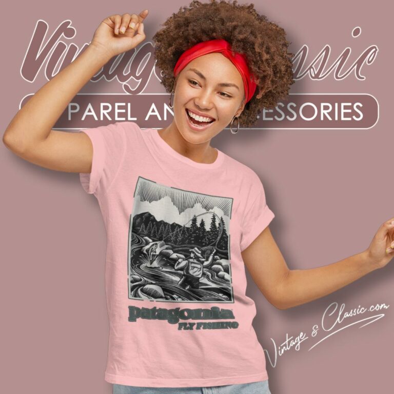 Vintage Patagonia Fly Fishing Women T Shirt Vintage Patagonia Fly Fishing Women T Shirt